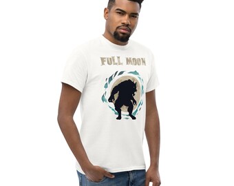 Full Moon Were Wolf Funny shirt