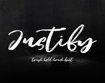 Calligraphy Font, Modern Calligraphy, Digital Fonts, Wedding Font, Invitation Font, Script Font, Digital Download, Justify