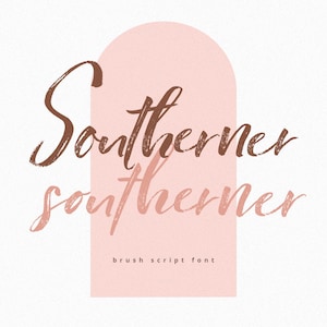 Handwritten Font, cursive font, Handwriting font, Wedding Font, Invitation Font, Script Font, Digital Download, Southerner
