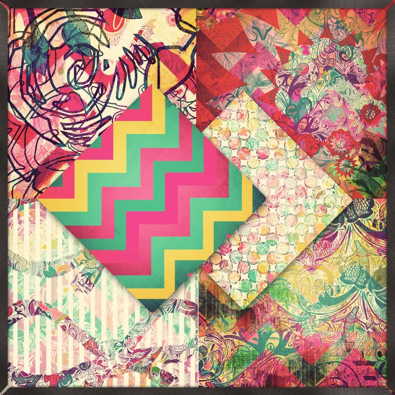 SALE Digital Paper Digital Scrapbook Paper Pack Instant Etsy