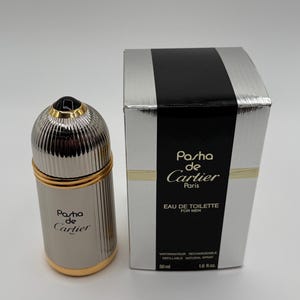 Vintage PASHA de Cartier for Men Eau de Toilette Spray 50ml