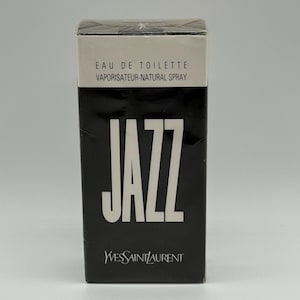 Discontinued JAZZ by Yves Saint Laurent Eau de Toilette Spray 50ml Vintage YSL