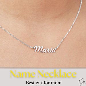 Custom Name Necklace –Personalized Jewelry Gift for Her,Gold Nameplate Necklace,Birthday Gift,Named Necklace,Personalized necklace, necklace