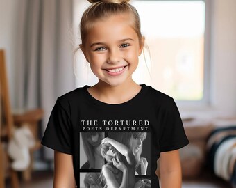 The Tortured Poets Department Shirt, Kid TTPD New Album Shirt, Kid Youth Crewneck, Youth Swifties Shirt, Youth Eras Tour Merch