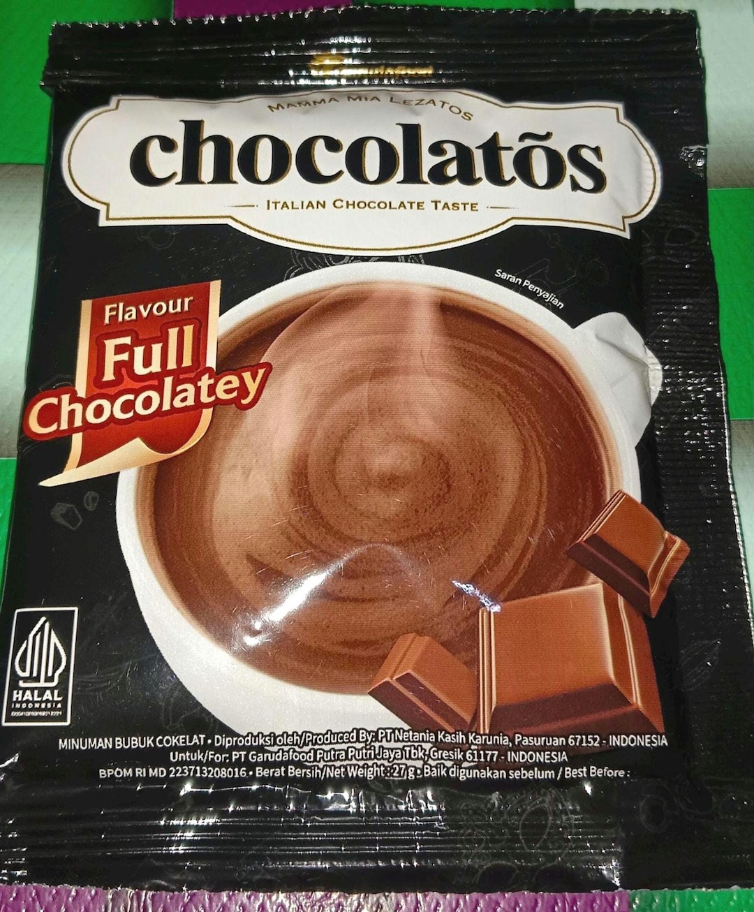 Chocolatos Pattern Chocolatos Drink, 24 Gram Sachet Packaging (1 Pack of 10 Pcs ...