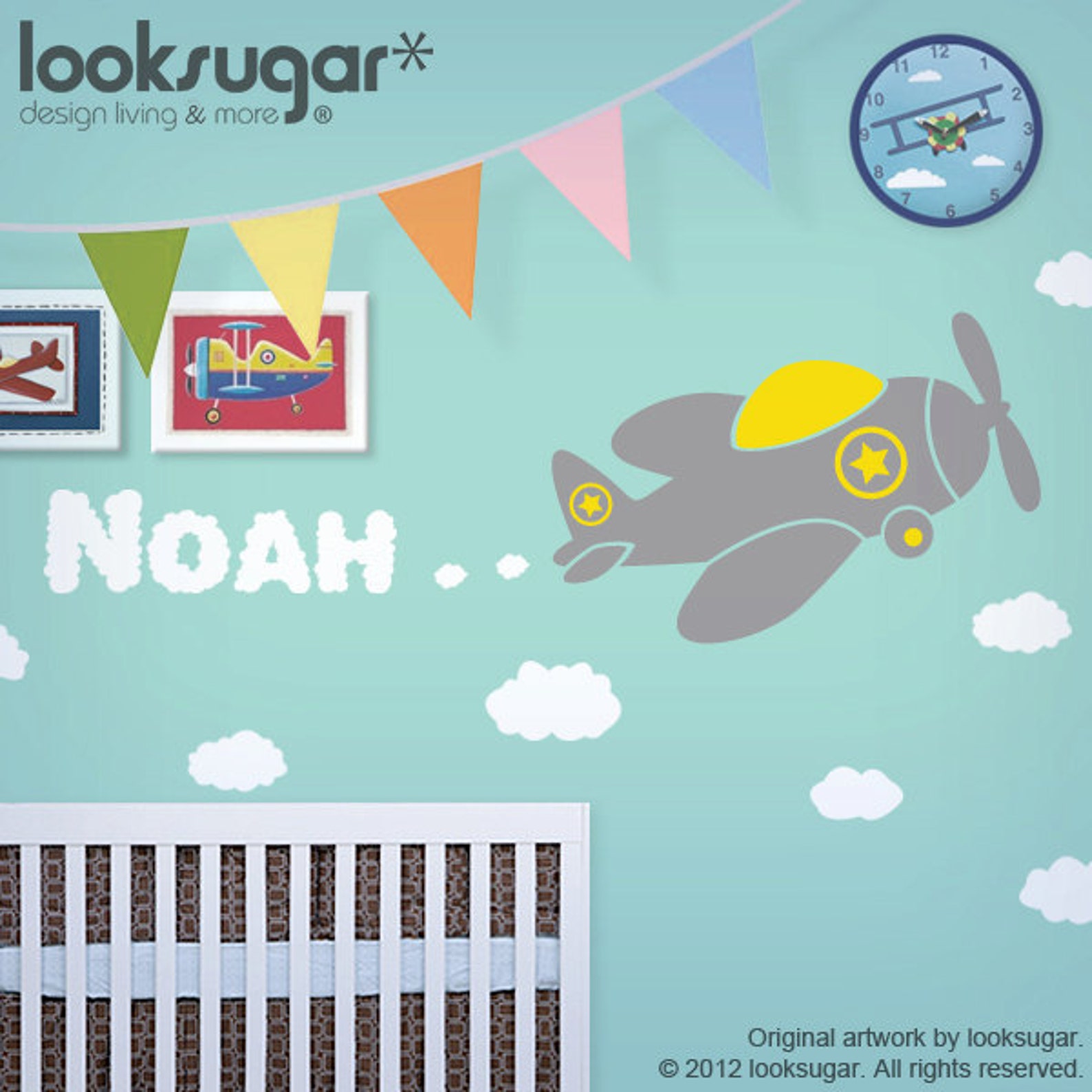 Personalized Children Wall Art Children Wall Decal Etsy