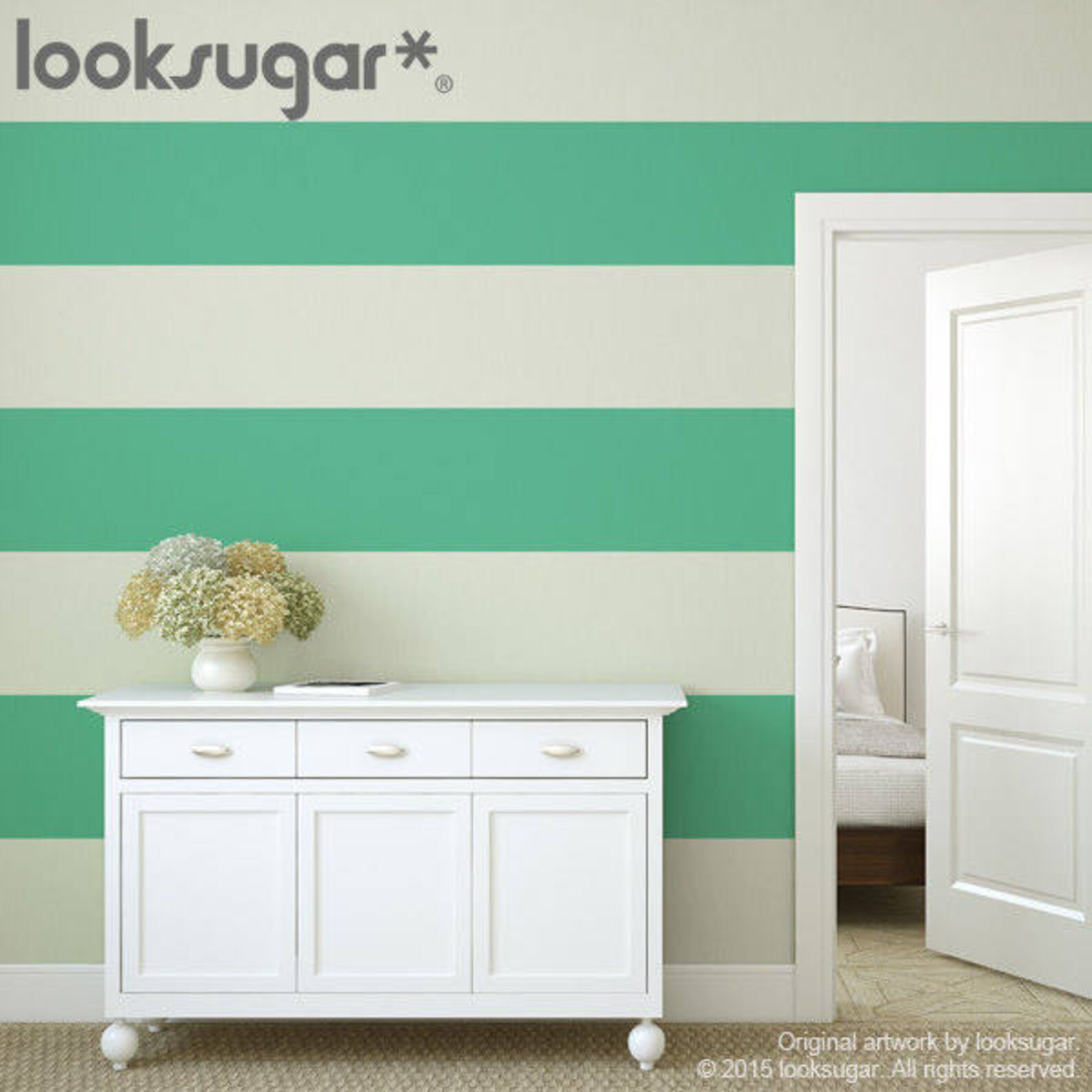 Wall Stripe Decals . 15 Discount When Order 5 Sets or More Etsy