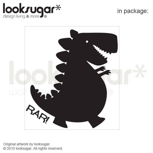 Dinosaur Chalkboard Wall Decals Kids Wall Sticker 0021 Etsy