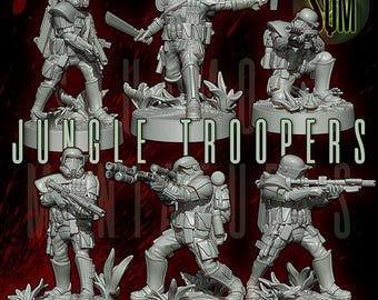6 Szturmowców Śmierci - Imperium - Star Wars Legion