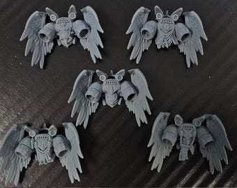WINGED JETPACKS | Crimson Lords | 16K 3D Printed Bits | Primaris Compatible | Custom Conversion Parts
