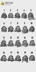 Warhammer 40K SHOULDERPADS | Crimson Lords - Blood angels | 16K 3D Printed Bits | Primaris Compatible | Custom Conversion Parts product logo