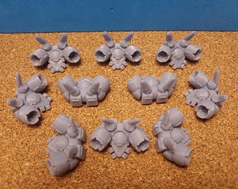 Kit per guerrieri saltatori | Compatibile con Primaris | Parti stampate in 3D 16K | Parti di conversione personalizzate | WH40K