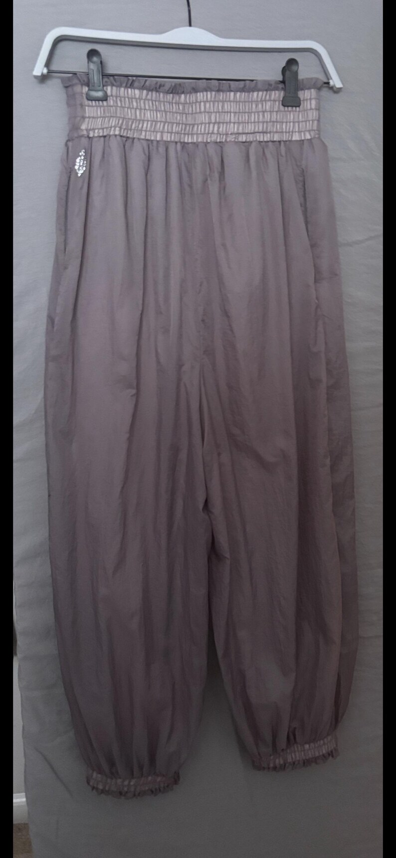 Free People Harembyxor Mesh Linne Outfit XS S M Sällsynt Slutsåld Wild Precision Mood bild 7