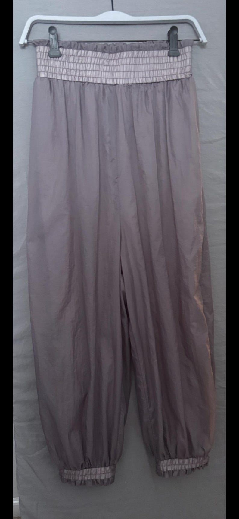 Free People Harembyxor Mesh Linne Outfit XS S M Sällsynt Slutsåld Wild Precision Mood bild 5