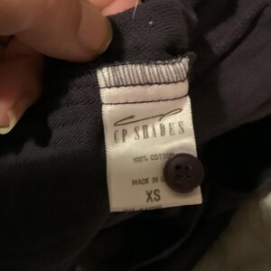 Free People CP Shades Klänning XS Djup Lila Pintuck Maxi Tillverkad i USA Sällsynt Samarbete bild 5