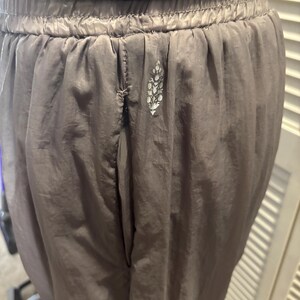 Free People Harembyxor Mesh Linne Outfit XS S M Sällsynt Slutsåld Wild Precision Mood bild 2