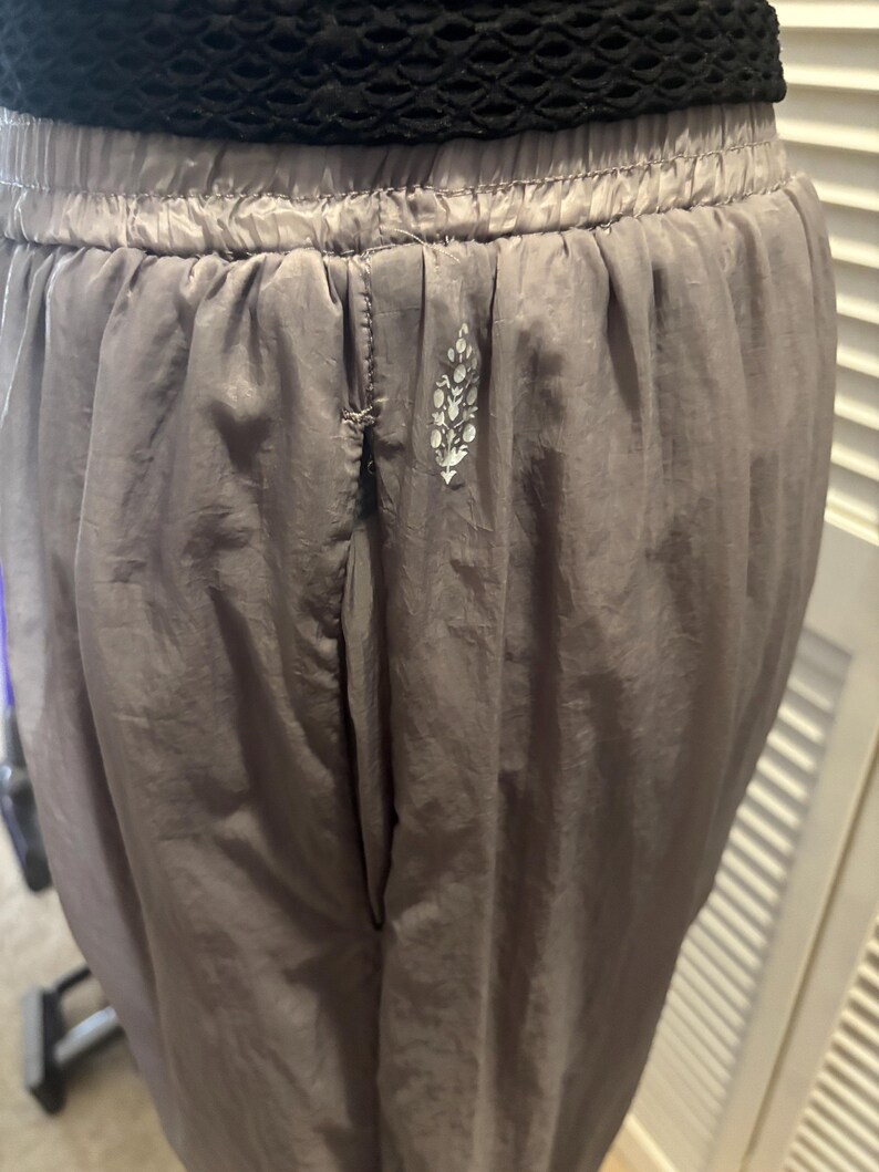 Free People Harembyxor Mesh Linne Outfit XS S M Sällsynt Slutsåld Wild Precision Mood bild 2