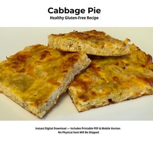 Recette de tarte au chou | Repas sain et sans gluten