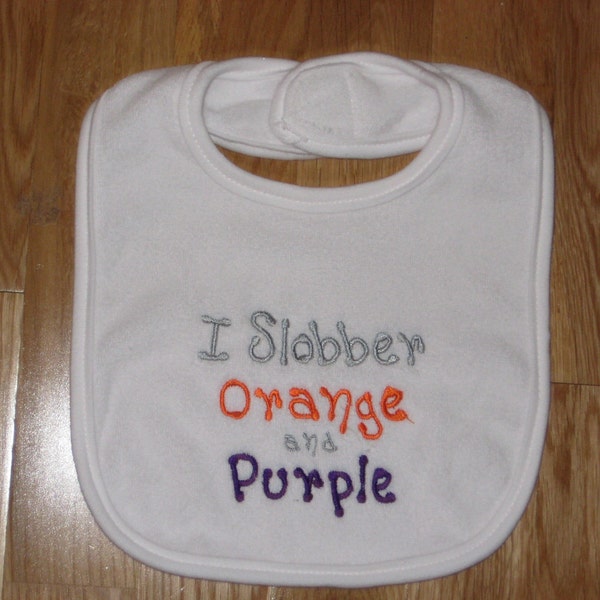 Clemson Tiger Bib