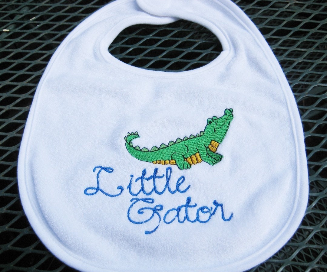 Florida Gator Baby Bib Etsy