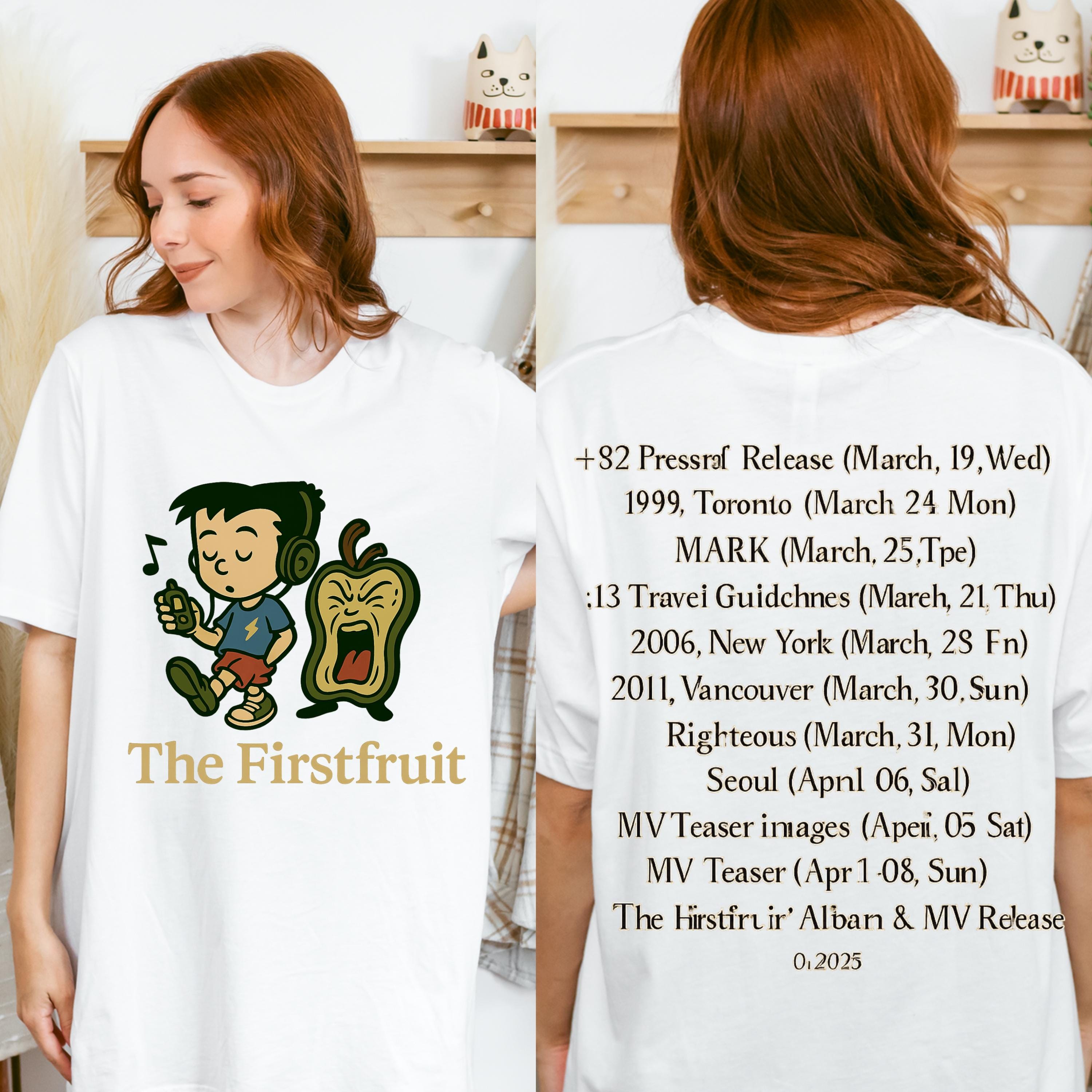 The Firstfruit T-shirt, NCT 127 World Tour, Molo Mark Shirt