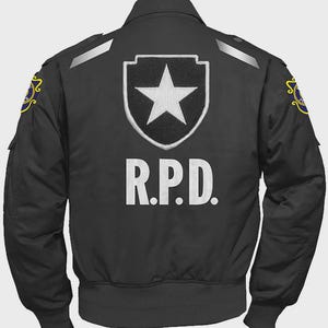 Leon Kennedy Resident Evil 2 Remake Cotton Jacket – Cosplay & Collector’s Outfit
