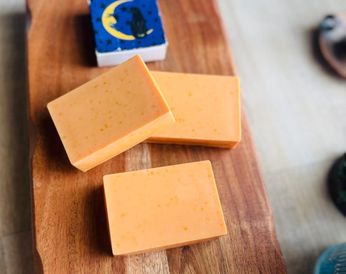 Featured listing image: Halloween Night Soap: Pumpkin Spice, Cinnamon, and Cardamom Scent