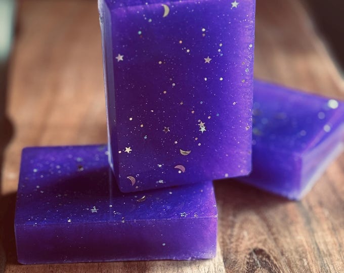 Featured listing image: Celestial Glycerin Soap: Witchy Autumn Scent, Handmade Soap Bar