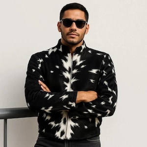 Veste en cuir de vachette pour homme, véritable véritable peau de poney, Trucke élégant