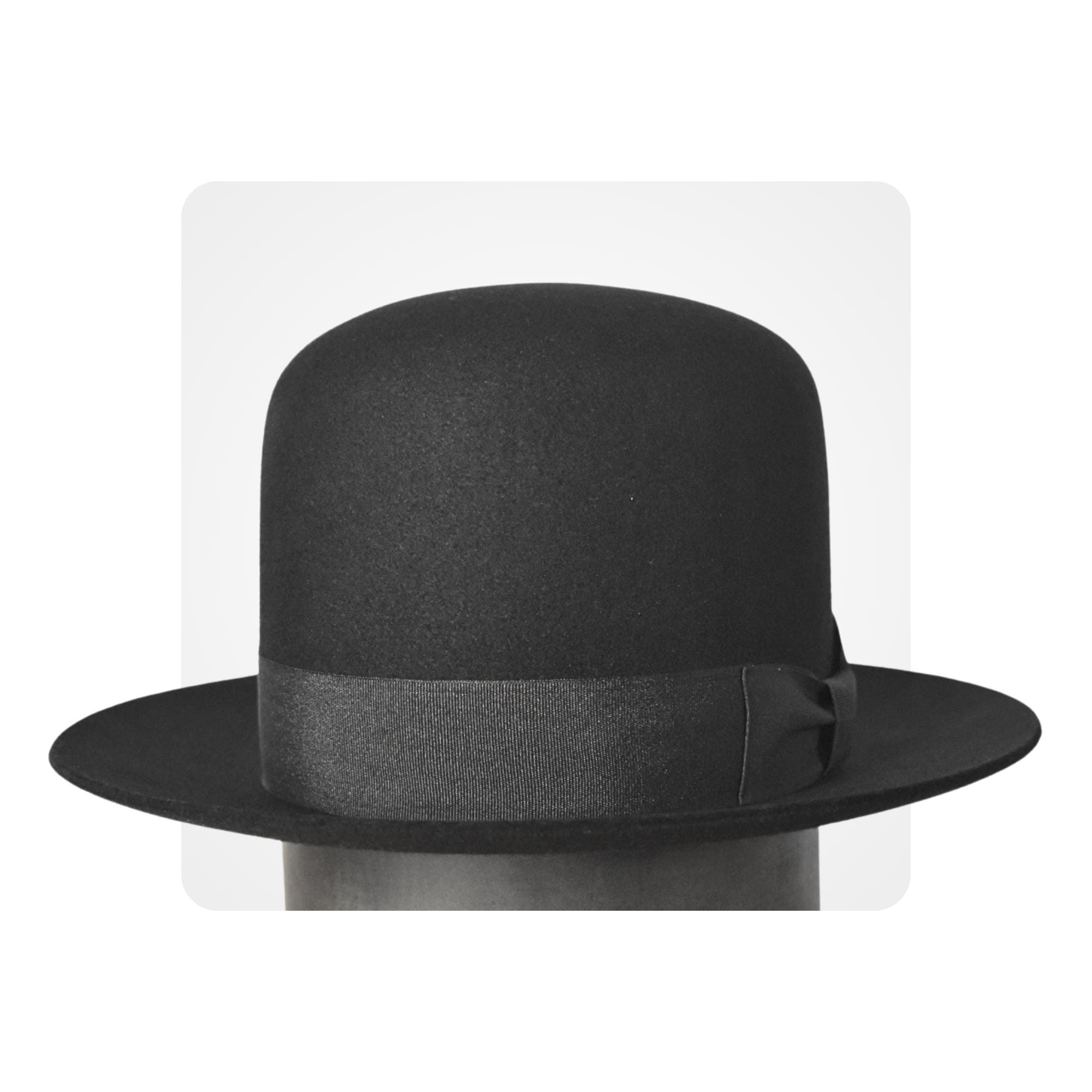 Vibrant Round Crown Wide Brim Fedora - NWT Fedora Hat With Wide Brim: Smoking HAT with Round Top  main image 4