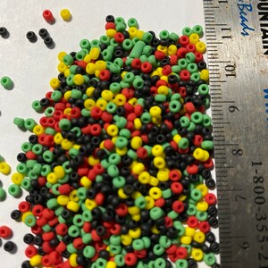 10/0 Irie Beads Rasta Red Matte Japanese Seed Beads 25 grams