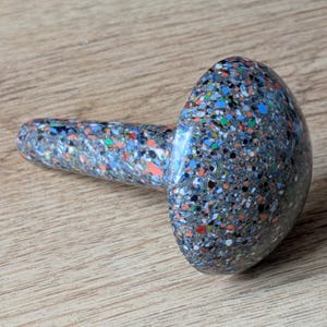 Vintage Bakelite Sock Darning Mushroom Multi Coloured Collectable Sewing Accessory