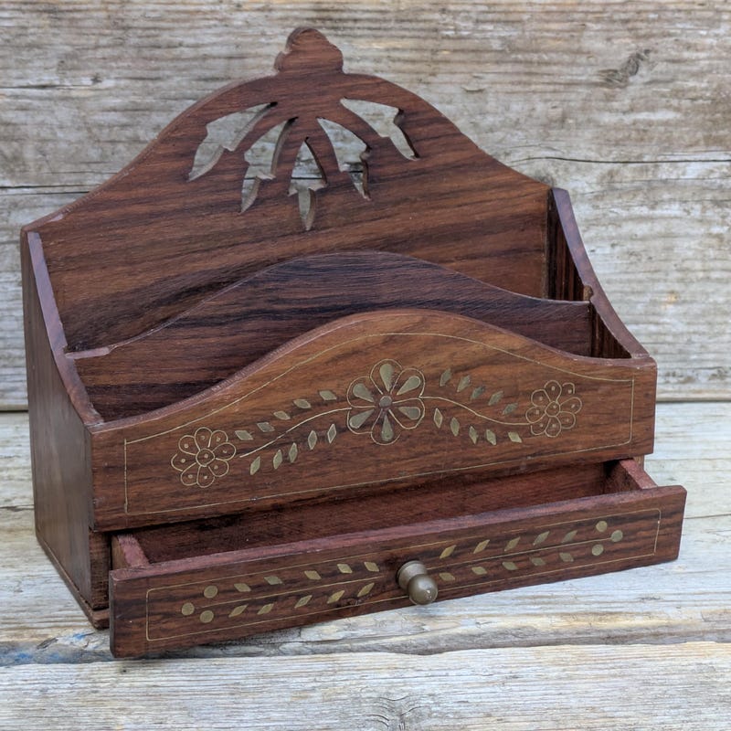 wooden-desk-tidy-drawers-etsy-uk