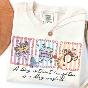 Coquette Bow Disney Pooh Bear Comfort Color shirt, Eeyore Tigger Winnie The Pooh Movie Tee, Honey Pot T-shirt, WDW Disneyland Girl Trip Gift