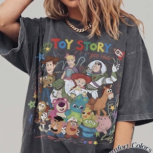 Retro Disney Toy Story shirts, You've Got a Friend in Me Pixar Top, Disney Family Trip 2026 Tee, Woody Buzz Lightyear Rex Tee, Friends Gift