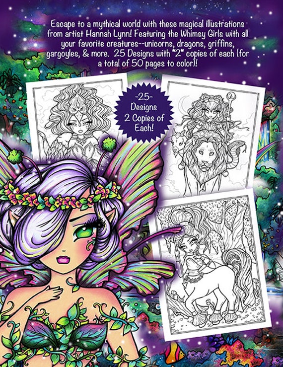 Monster coloring book: Whimsical Creatures: A Fantastical Coloring Quest  for Kids