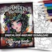 PDF DIGITAL Steampunk Darlings Coloring Book Hannah Lynn Printable Coloring Pages