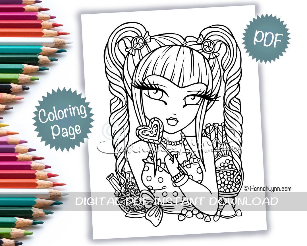 Candy Girl Printable