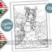 see more listings in the Line Art Coloring Pages section