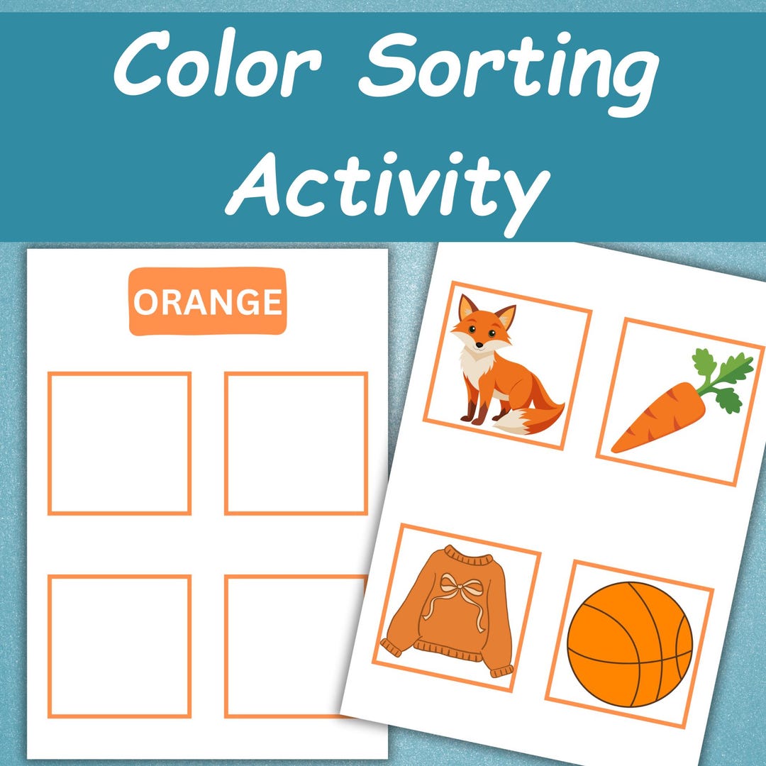 Color Matching Activity for Kids - Toddler Color Learning | Preschool ...
