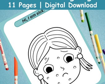 11 Emotions Colouring Sheets | Emotions Coloring Pages | Toddler Emotions Activity | Emotions Learning | Preschool Coloring Worksheets