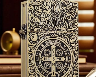 Handmade Copper Lighter – Retro Windproof Collectible, Movie-Inspired