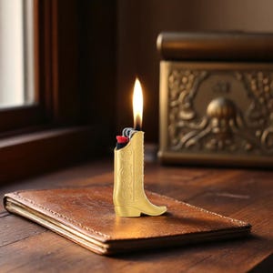 Western Lighter Case for Bic | Rustic Metal Lighter Sleeve | Cowboy Gift for Men | Unique Groomsmen Favor | Vintage Pocket Lighter Cover
