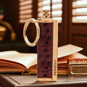 Waterproof Matchstick Lighter Set –Refillable Survival Matches in Gift Box |Windproof Outdoor Fire Starter |Unique Gift for Him or Collector