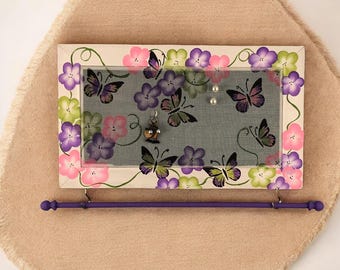 Hanging Earrng Holder | Necklace Display | Jewelry Armoire | Earring Storage | Necklace Holder | Jewelry Organizer | Jewelry Hanger |