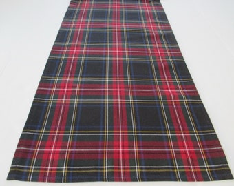 Table Runner New Stewart Black Tartan Plaid