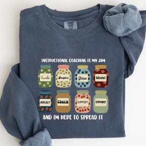 Instructional Coaching is my Jam Shirt, Christmas Instructional Coach Gift, Instructional Assistant Gift, Educational Coach Gift Shirt