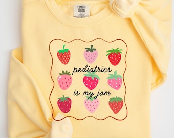 Pediatric Nurse Shirt, Pediatrics Shirt, Peds Nurse Gift, Pediatrics Is My Jam, Pediatric Squad, Pediatric Crew, Peds Crew, Picu Nurse Gifts