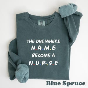 Nurse Gift Shirt, Friends Shirt, Cute Nurse Shirt, Nurse Gifts, Custom Nurse Shirt, I&#39;ll be There For You, Friends Nurse Shirt, Gift for Her
