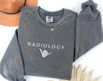 Radiology Sweatshirt,  Xray Tech Sweatshirt, Rad Tech Sweater, Radiology Gift for Xray Tech X-ray Technologist CT MRI Tech Tee